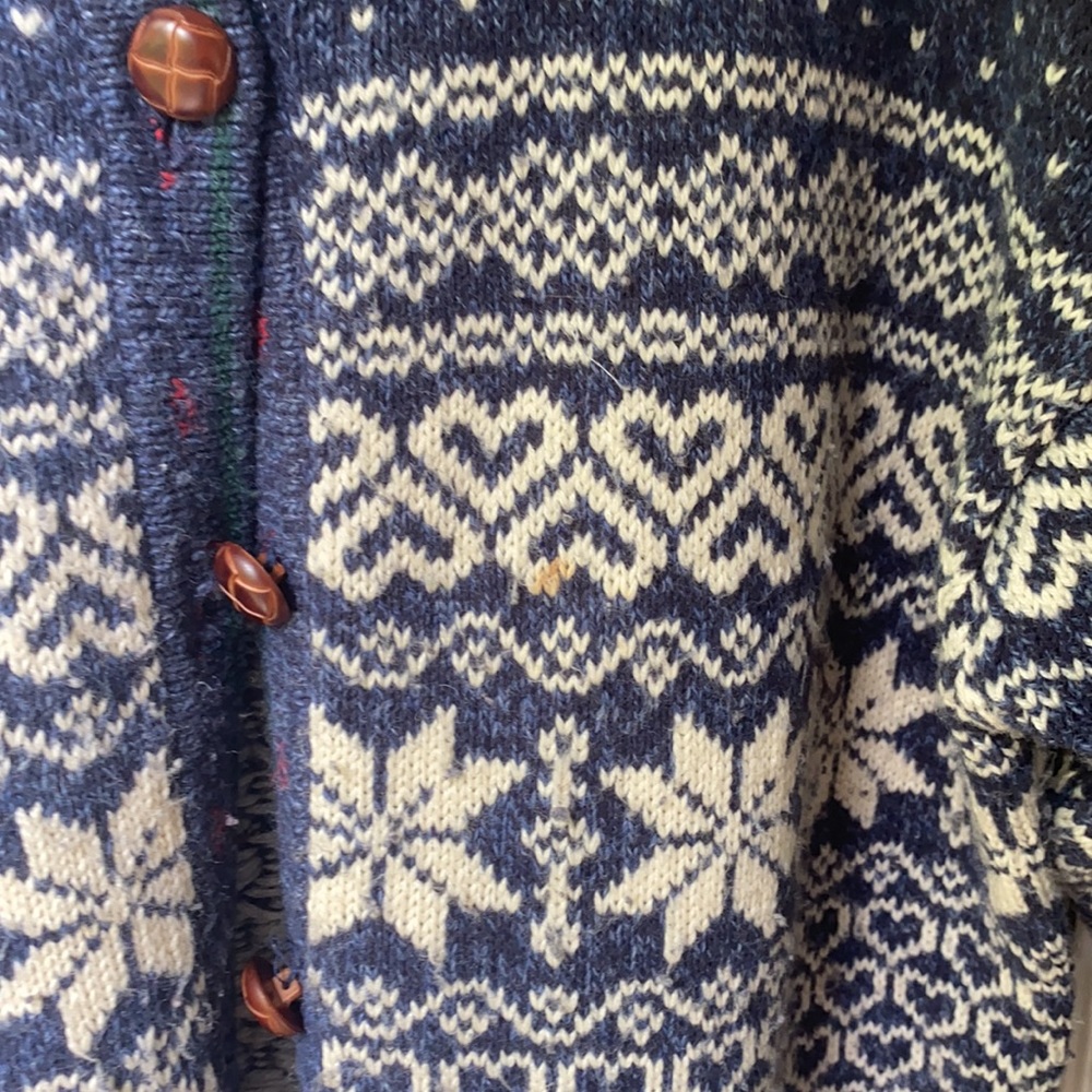 Northern Reflection Button Up Sweater - image 2